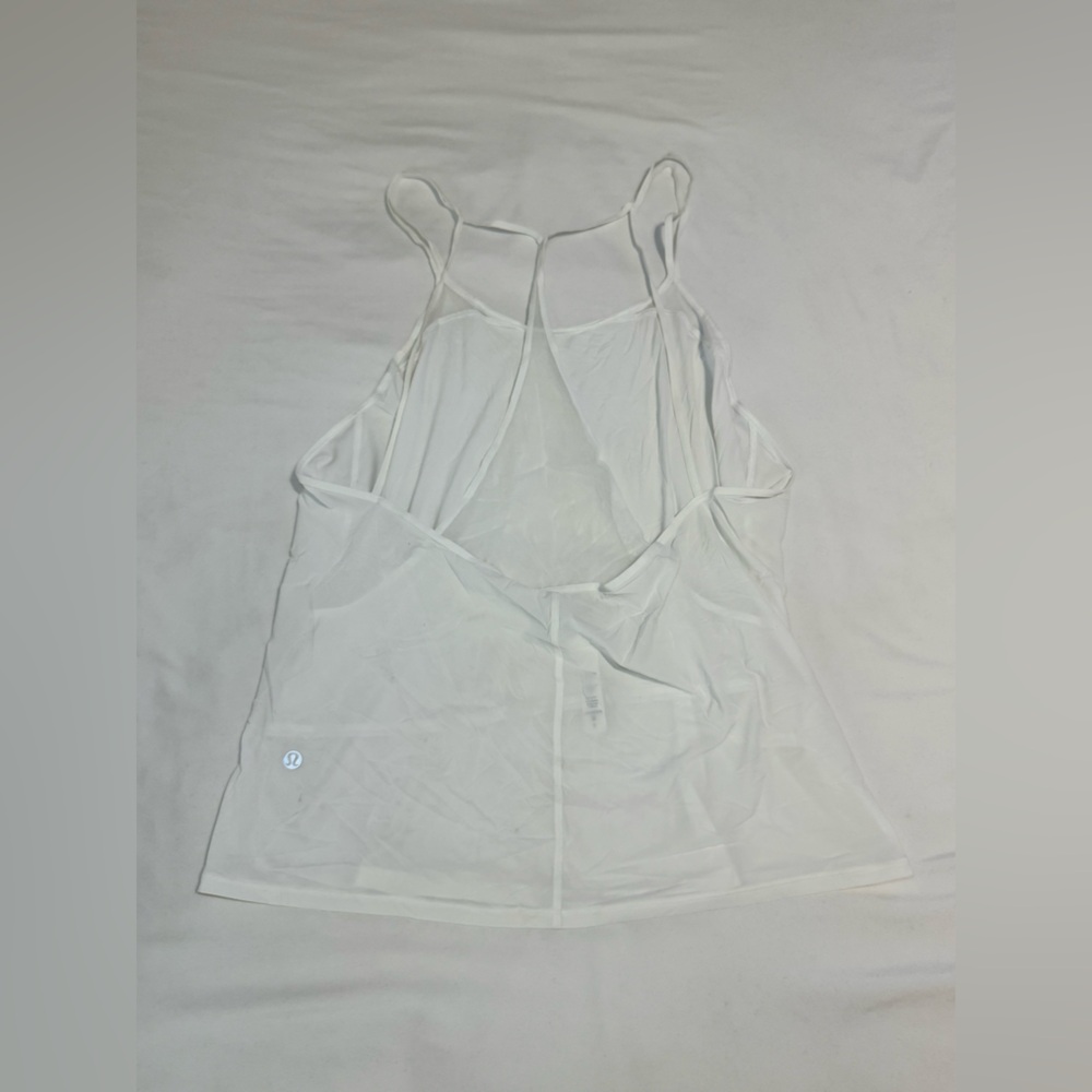 Lululemon White Tank Top